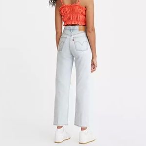 Levi's® Premium Ribcage Straight Ankle Women's Jeans, 32x29, Ojai Shore